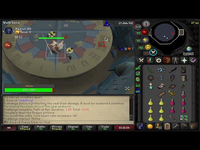 OSRS Tombs of Amascut - Super Easy SOLO 150 Invocation Run Example (Ironman + Nonmax Gear)