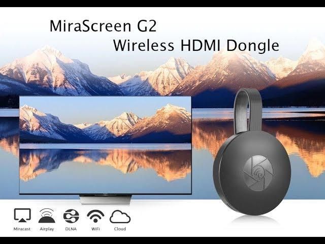 MiraScreen G2 Wireless HDMI Dongle Miracast Airplay DLNA