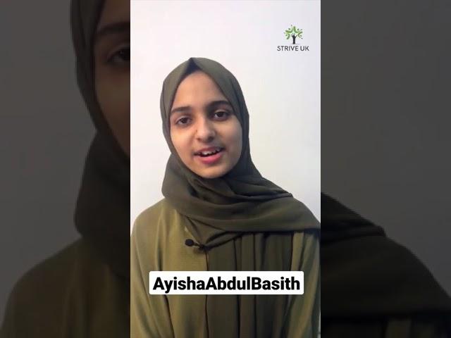 Let's join Ayisha to support refugees