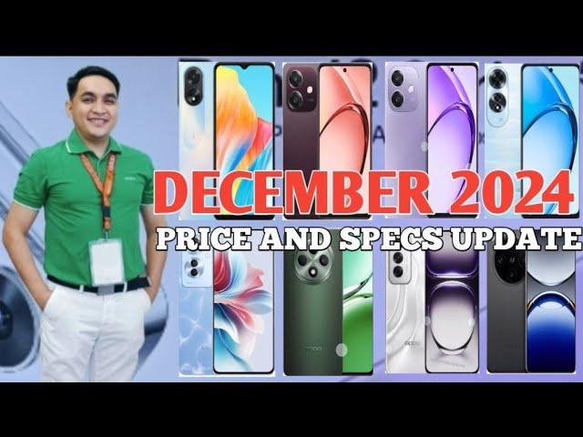 OPPO Price And Specs Update December 2024...A18, A3x, A3, A60, Reno11F, Reno12F, Reno12 5G, FindX8