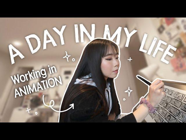 A Day in My Life ️ Artist in Animation 9-6 Work Routine