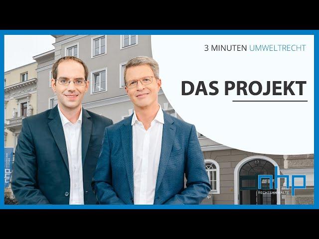 3 MINUTEN UMWELTRECHT - DAS PROJEKT