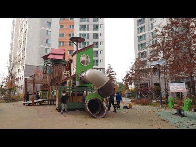 김포시 장기동 호반베르디움 더퍼스트의 가을풍경
