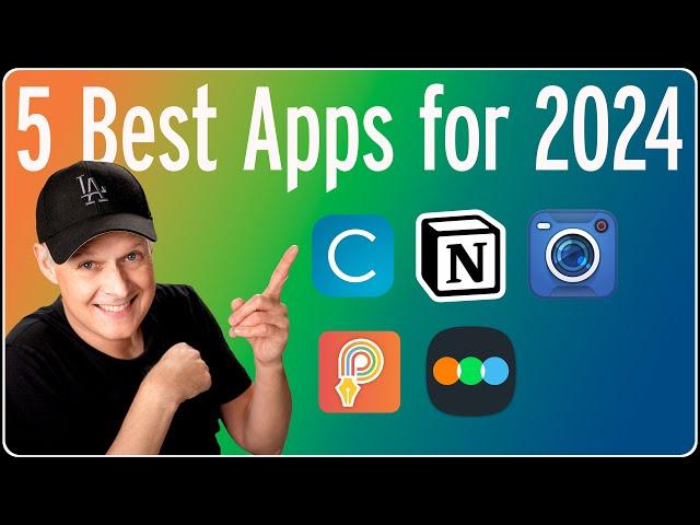 Best 5 Apps for 2024 - Apps that changed my life as a film director and content creator last year