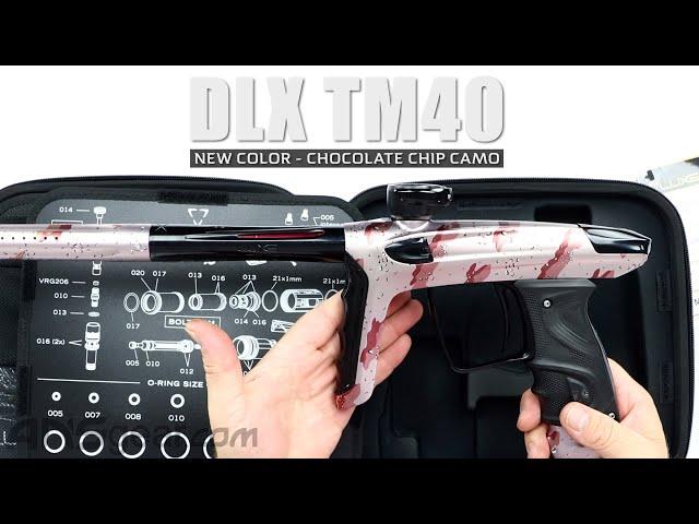 DLX Luxe TM40 Paintball Gun - New Color - Chocolate Chip Camo