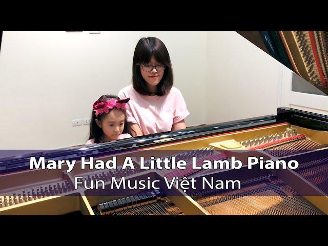 Mary Had A Little Lamb - Piano 4 Hands By Funmusic Việt Nam