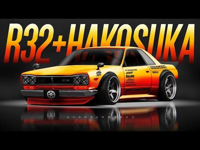 Nissan Skyline R32 GT-R + KPGC-10 [TIMELAPSE] [PHOTOSHOP] [VIRTUAL TUNING]