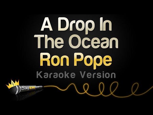 Ron Pope - A Drop In The Ocean (Karaoke Version)