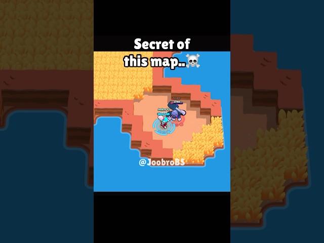 Secret of this map️(Just a joke)#brawlstars #supercell #memes