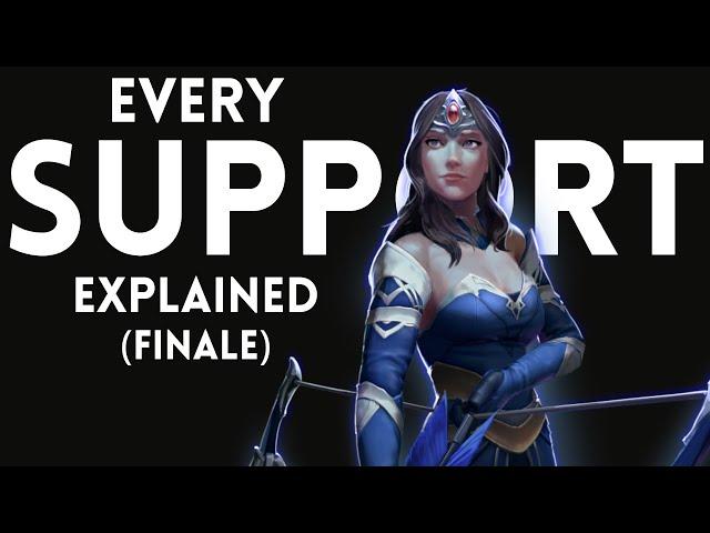 Every Support in Dota 2 Explained - Finale