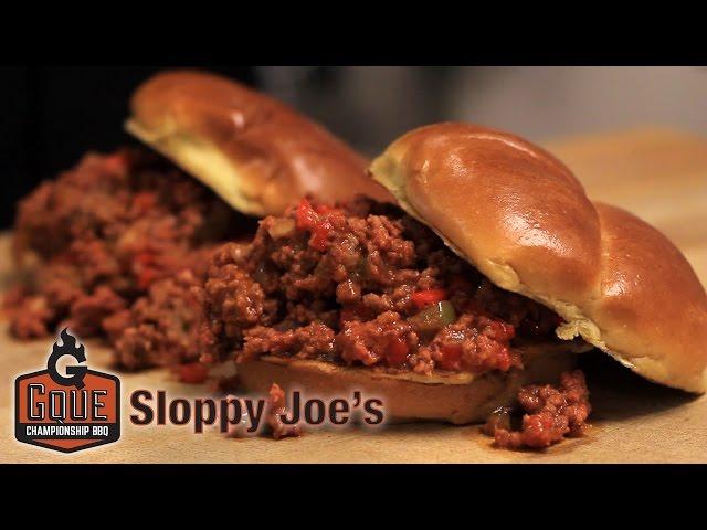 Sloppy Joes - Smoked Sloppy Joe's Makes the BEST Sloppy Joes