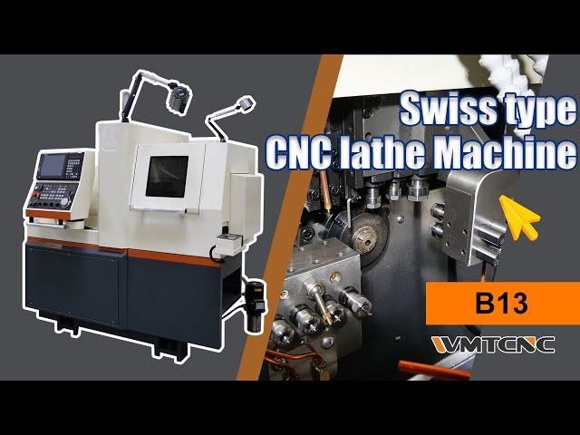 What is CNC Swiss Machining | A Swiss Lathe Machine B13