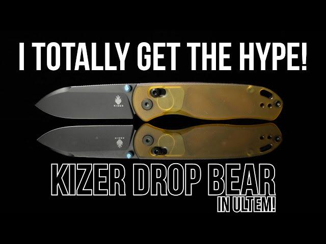 I Guess I Avoided it Long Enough! - Kizer Knives Drop Bear (in ultem)