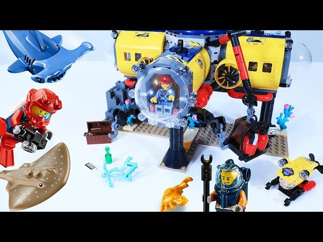 LEGO City 60265 Ocean Exploration Base Review and Speed Build