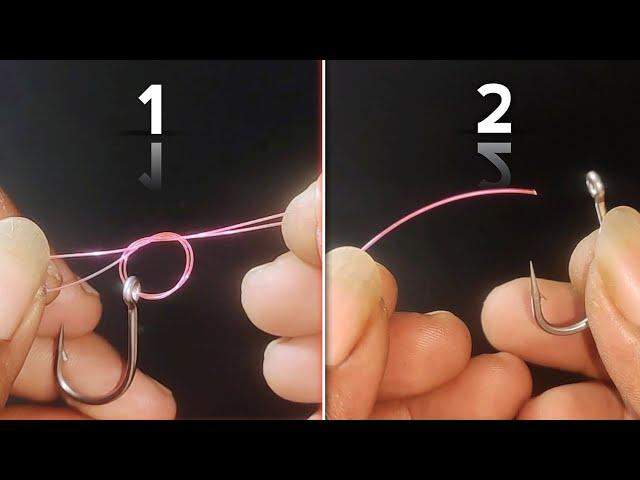 Learn these two amazing fishing knots for beginners #otodidak7