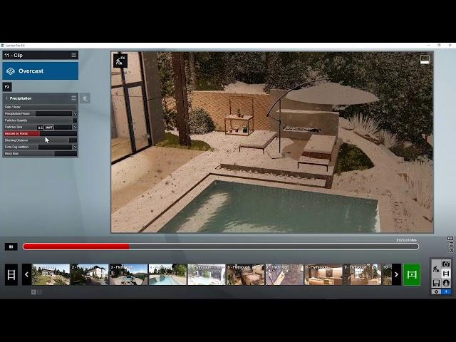 How to add Atmospheric Rain and Snow: Lumion 9 - 3D Render Tutorial