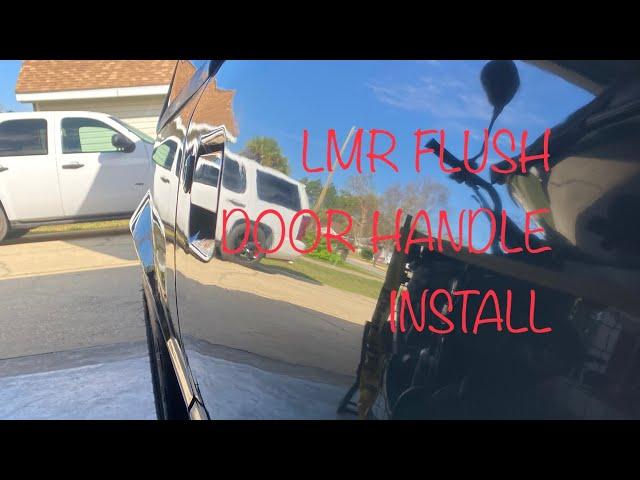 LMR SVE FLUSH DOOR HANDLE INSTALL ON THE 85 FOX BODY MUSTANG