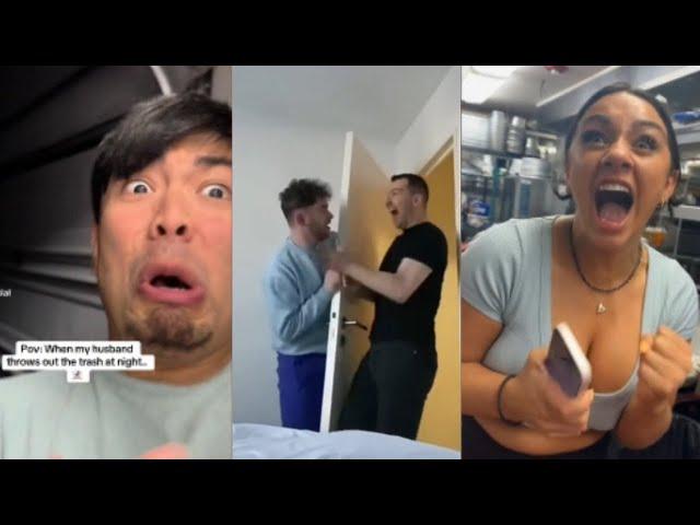 SCARE CAM Priceless Reactions#285 / Impossible Not To Laugh//TikTok Honors/