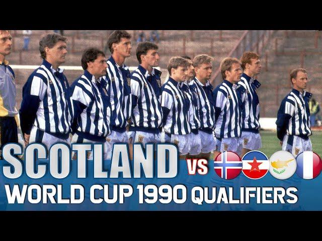 Scotland World Cup 1990 Qualification All Matches Highlights | Road to Italy