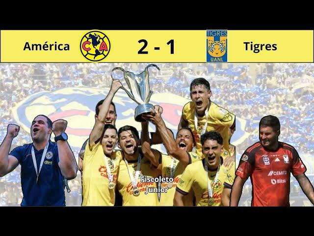 América Campeón Super Copa MX 2024 | América 2-1 Tigres | El bicampeón consigue un título más.