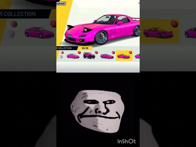 All pink skins unlocked of all cars in extreme car driving simulator || #ytshorts #technogamerz