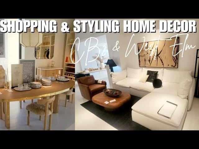 VLOG: CB2 & WEST ELM | Entryway Decor | Where To Shop In Houston | Thrifting