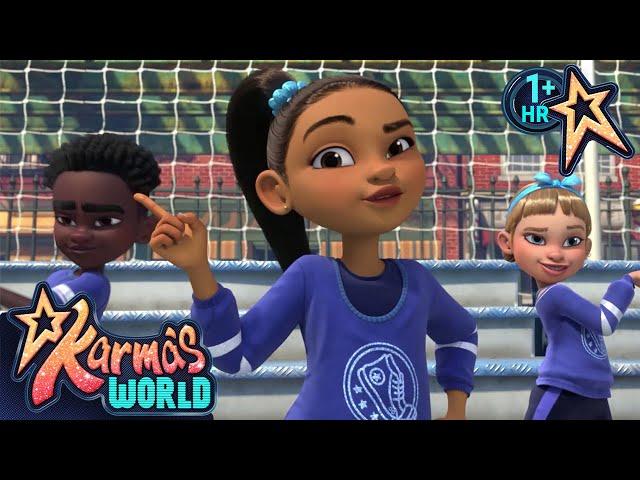 Megan's Best Moments | Top Clips from Karma's World | 9 Story Fun