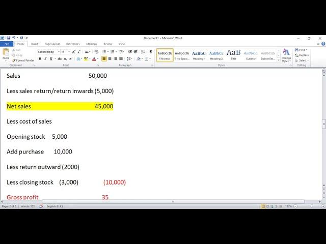 INCOME STATEMENT FOR BEGINNERS