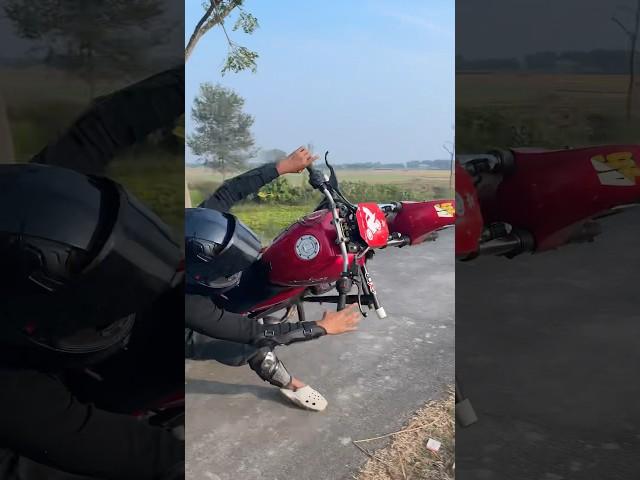 Wheelie crash  #wheelie #crash #treding #loss ￼