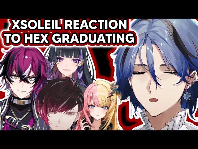 Xsoleil's member shocked with Hex graduation notice 【NIJISANJI EN】