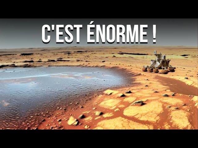 De la vie sur Mars   La NASA fait une découverte choquante !