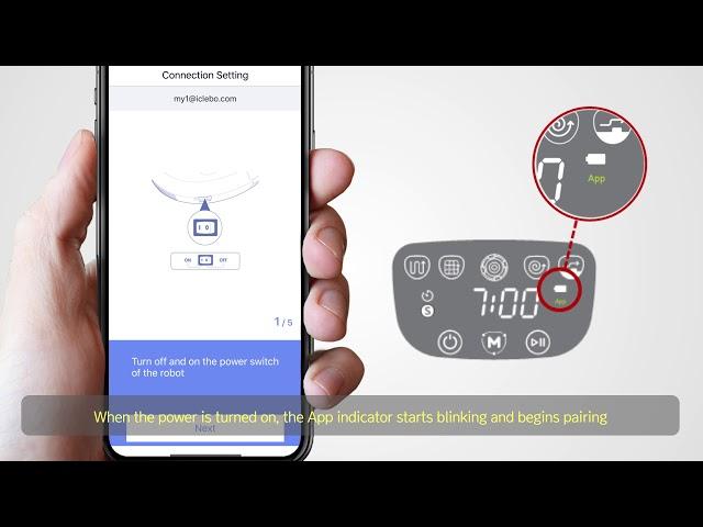 Подключение робота-пылесоса iCLEBO O5 WiFi, к сети интернет.