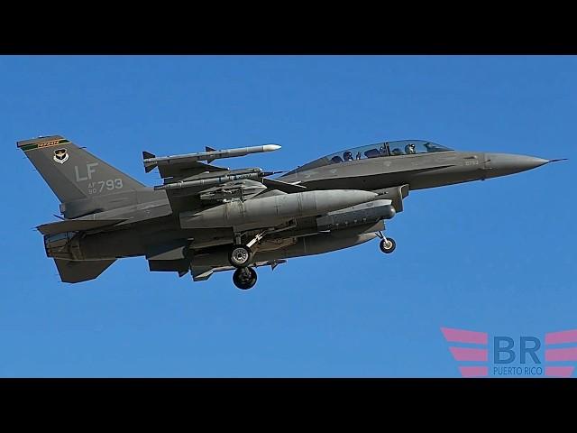 Golden Hour Returns: F-16 Vipers & F-35A Lightning II at Luke AFB!