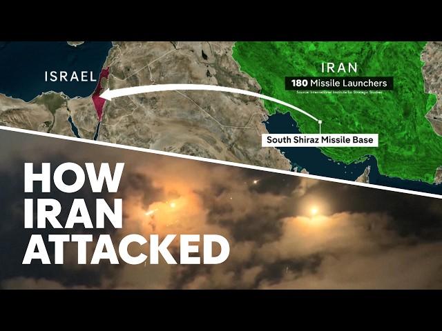 How Iran attacked Israel - ballistic missile strike analysed