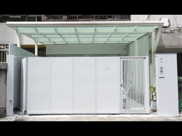 車庫萬向折門  Turning sliding Gate - Taiwan Taichung