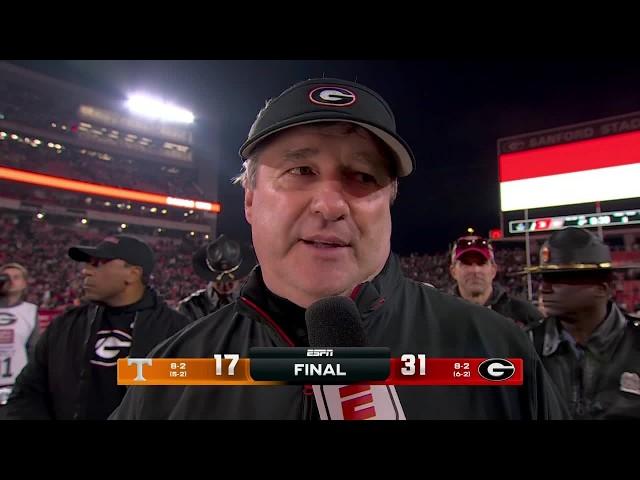 Tennessee vs. Georgia Reaction: Kirby Smart, Carson Beck & Kirk Herbstreit speak | ESPN CFB