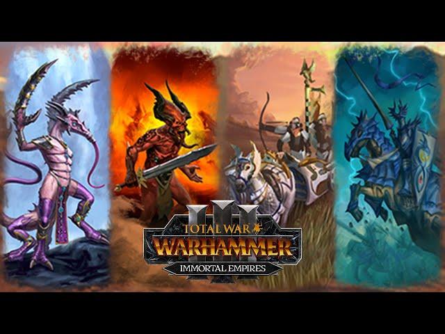 Ultra-Secret High Elf Tech - vs Daemons // Total War: WARHAMMER 3