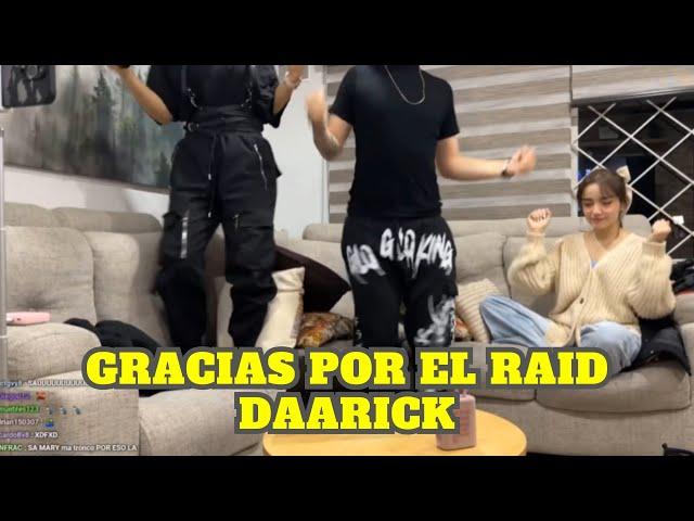 DAARICK RAIDEA A GLOGLO Y BAILA EL 4K CON MARY Y EMET