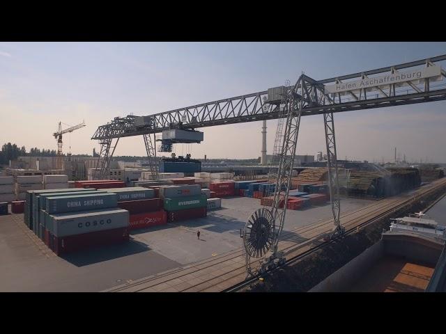 Zukunftsprojekte im bayernhafen Aschaffenburg - Hafenentwicklung