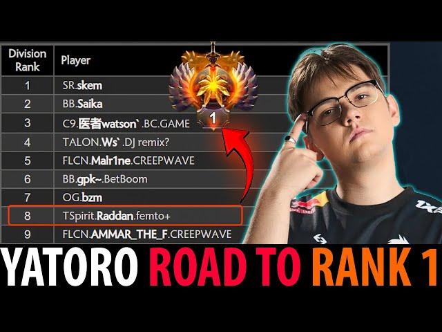 Yatoro's SHOCKING Climb: Will He Reach Rank 1?