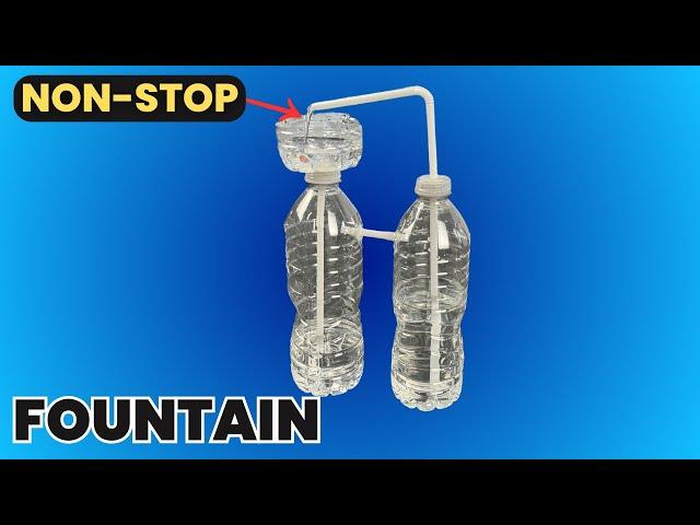 How to Make a Simple Fountain With Plastic Bottles Without Electricity Easy Tutorial