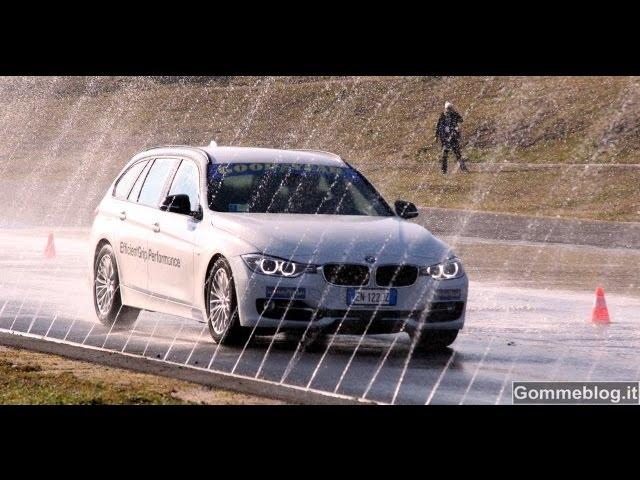 Goodyear EfficientGrip Performance: Test Frenata Bagnato - Vallelunga