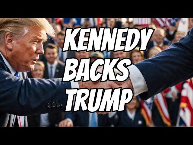 Robert F. Kennedy backs Donald Trump!!!