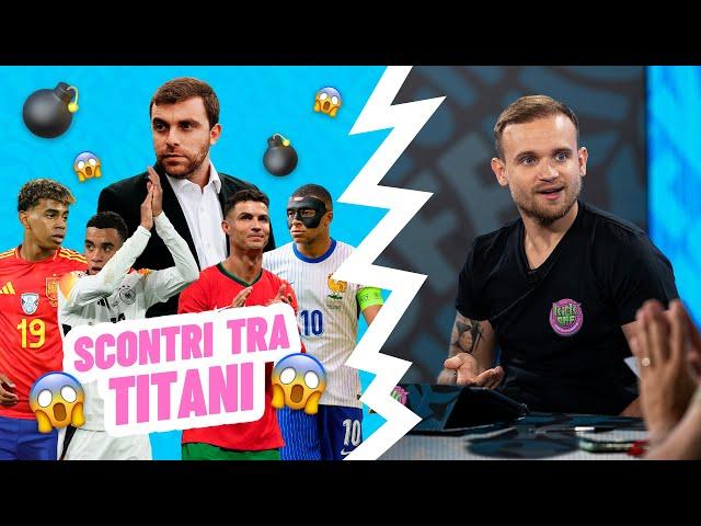 QUARTI TRA TITANI! E Romano sgancia bombe di mercato! KICKOFF SPECIALE EUROPEI (4 Luglio 2024)