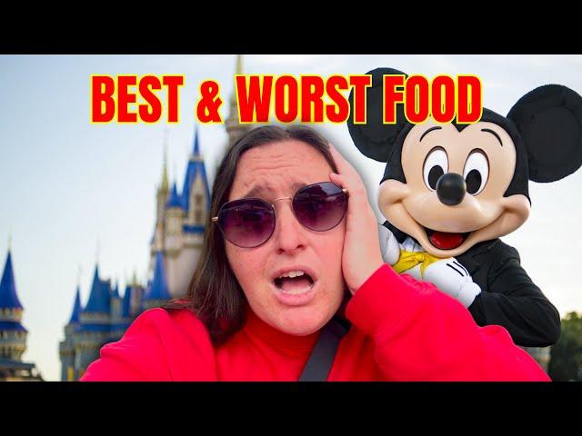 THE BEST & WORST OF DISNEY WORLD FOOD IN 2024