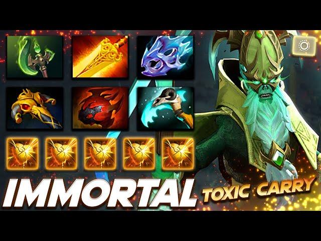 Necrophos Immortal Toxic Carry - Dota 2 Pro Gameplay [Watch & Learn]