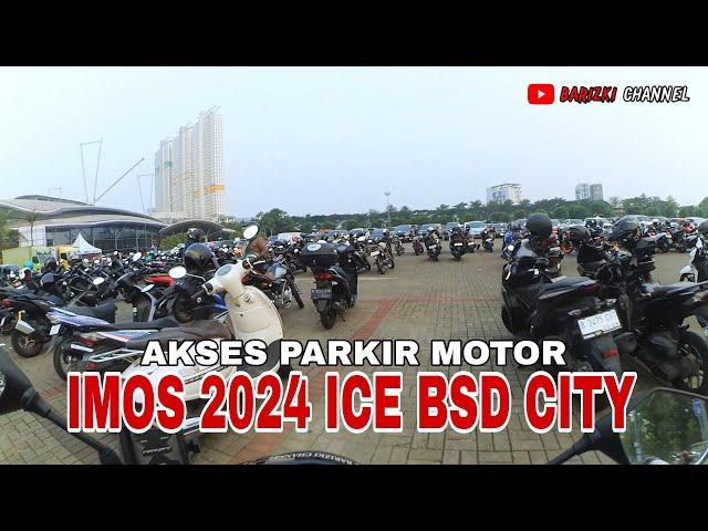 PERDANA LIAT PAMERAN MOTOR  TUTOR PARKIR MOTOR INDONESIA MOTORCYCLE SHOW (IMOS) 2024 ICE - BSD CITY