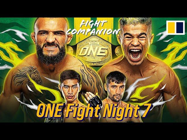 ONE Championship Fight Night 7 | LIVE Fight Companion | | SCMP Martial Arts