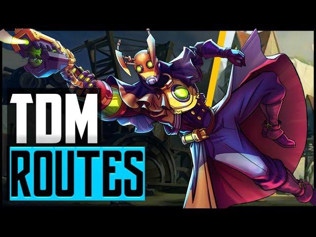 ALL TDM & ONSLAUGHT MAP SECRETS for ANDROXUS in PALADINS