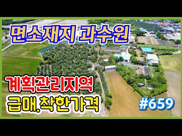 #659 청하면사무소 부근 과수원-‎@강산부동산TV